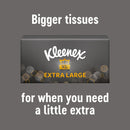 Kleenex Extra Large 2 Ply Facial Tissues, 90 Sheets, Pack of 6