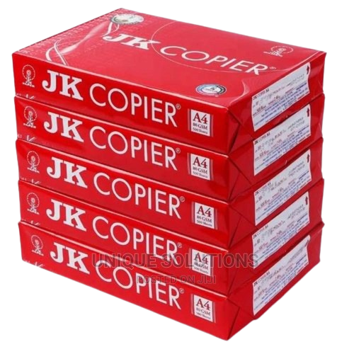 JK Copier Multi-Purpose Copy Printing Paper, A4 80gsm | White