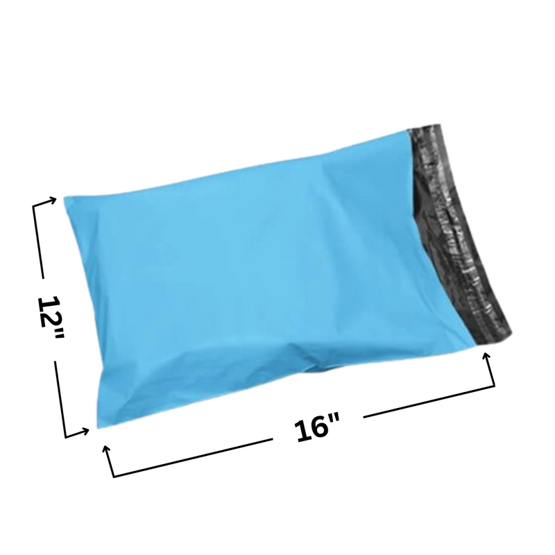 Baby Blue Recycled Mailing Bag 12 x 16 Inch (30.5 x 40.6cm)