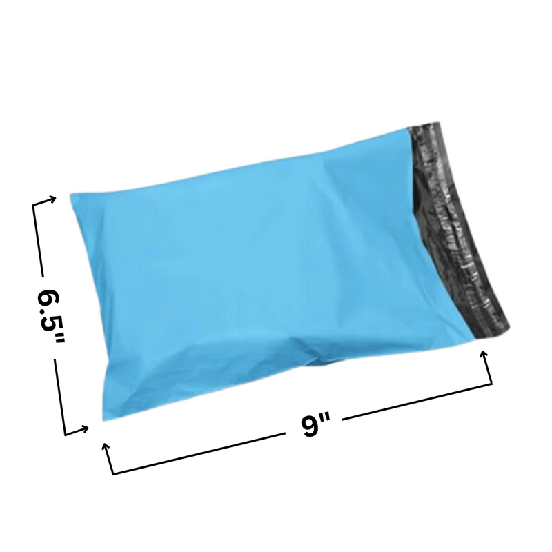 Baby Blue Recycled Mailing Bag 6.5 x 9 Inch (16.5 x 22.9cm)