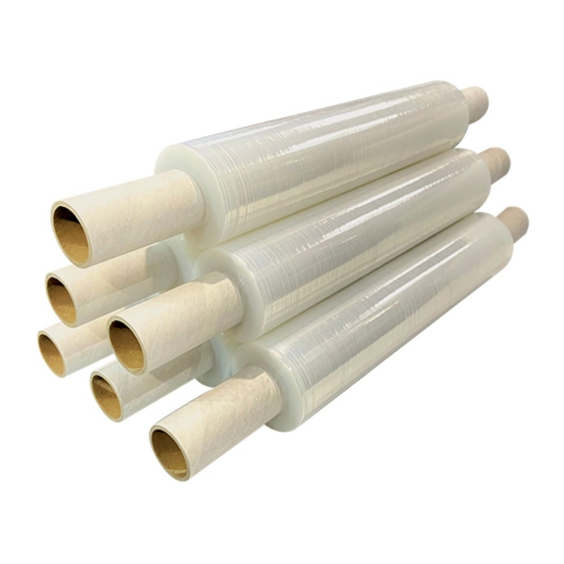 Clear Pallet Stretch Wrap - 400mm x 250m, 23 Microns Extended Core
