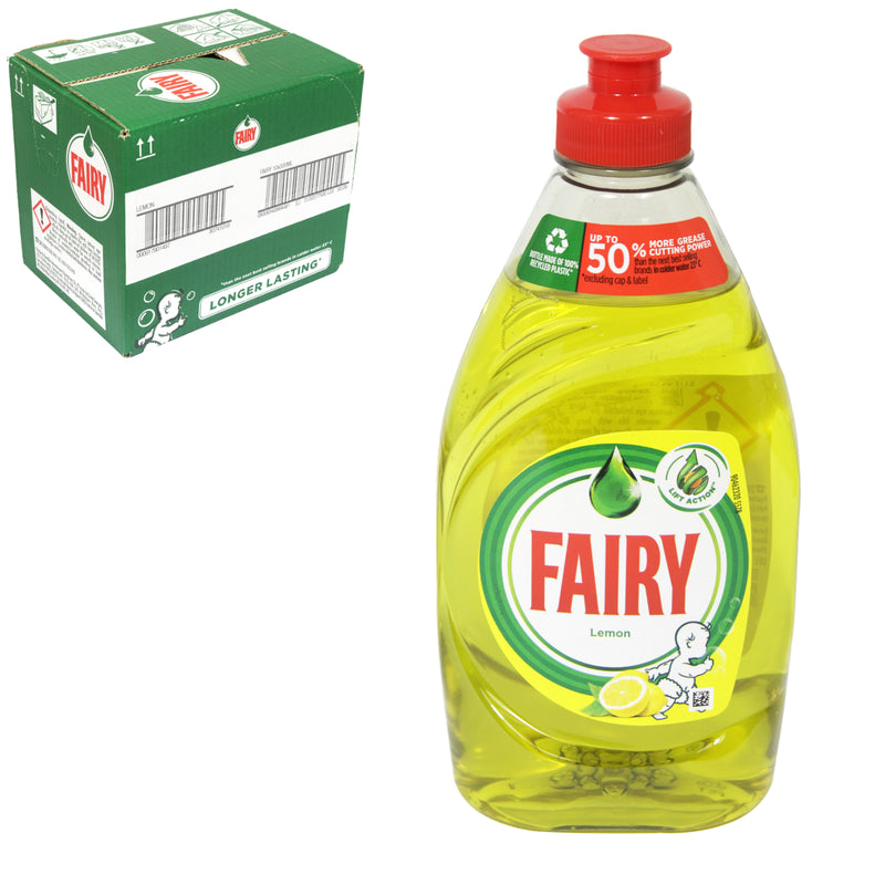 Fairy Lemon Washing Up Liquid 320ml (Pack of 10)