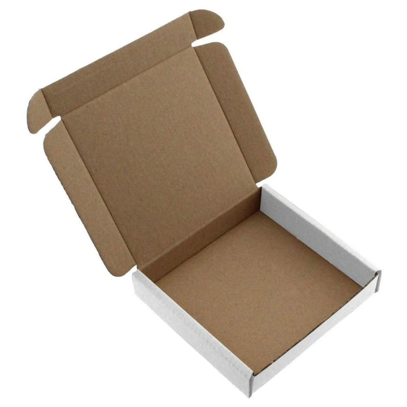 Mini Large Letter White PIP Postal Box, 101 x 101 x 20mm