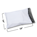White Recycled Mailing Bag 14 x 19 Inch (35.6 x 48.3cm)