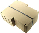 C5 Large Letter Brown PIP Postal Box, 229 x 159 x 20mm