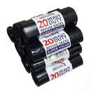 Made in Britain Black Heavy Duty Refuse Sacks 20s
