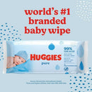 Huggies Pure Baby Wipes 72s x 10 (720 Wipes)