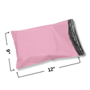 Baby Pink Recycled Mailing Bag 9 x 12 Inch (22.9 x 30.5cm)