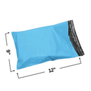 Baby Blue Recycled Mailing Bag 9 x 12 Inch (22.9 x 30.5cm)