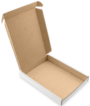 C6 Large Letter White PIP Postal Box, 163 x 112 x 20mm