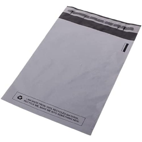 Grey Postal Mailing Bag 12 x 16 Inch (30.5x40.6cm)