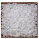 EcoFlo White Biodegradable Loose Fill Packing Peanuts | 3 cubic ft / 15 cubic ft