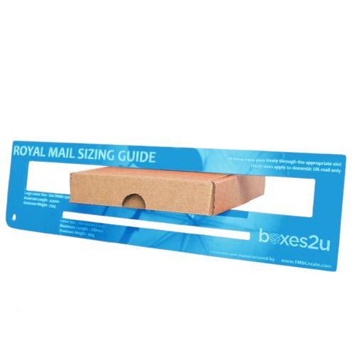 Mini Large Letter Brown PIP Postal Box, 101 x 101 x 20mm