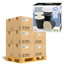 PPS Catering Black Hot Cups Ripple Wall 12oz / 340ml | No Lids