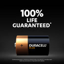 Duracell Plus D LR20 Alkaline Batteries | 2 Pack