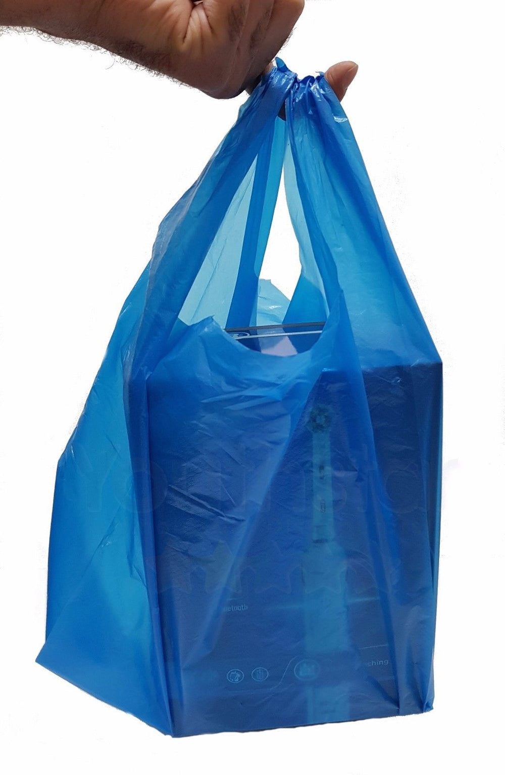 Alder Large Blue Vest Carrier Bags 800s Pallet Deal