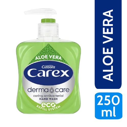 Carex Antibacterial Hand Wash 250ml x 6 Aloe Vera PM 1