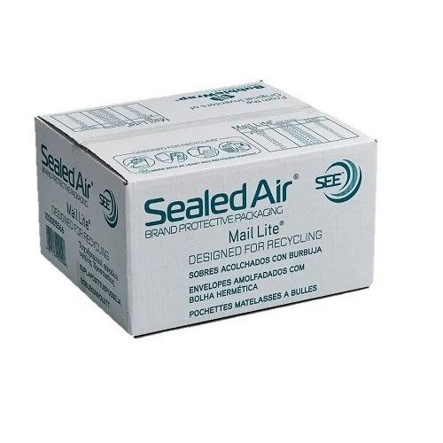 Sealed Air Mail Lite Size C/0 White Padded Envelopes - 150x210mm