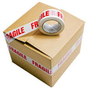 Fragile Acrylic 48mm x 92m (100 Yards) White Packaging Tape